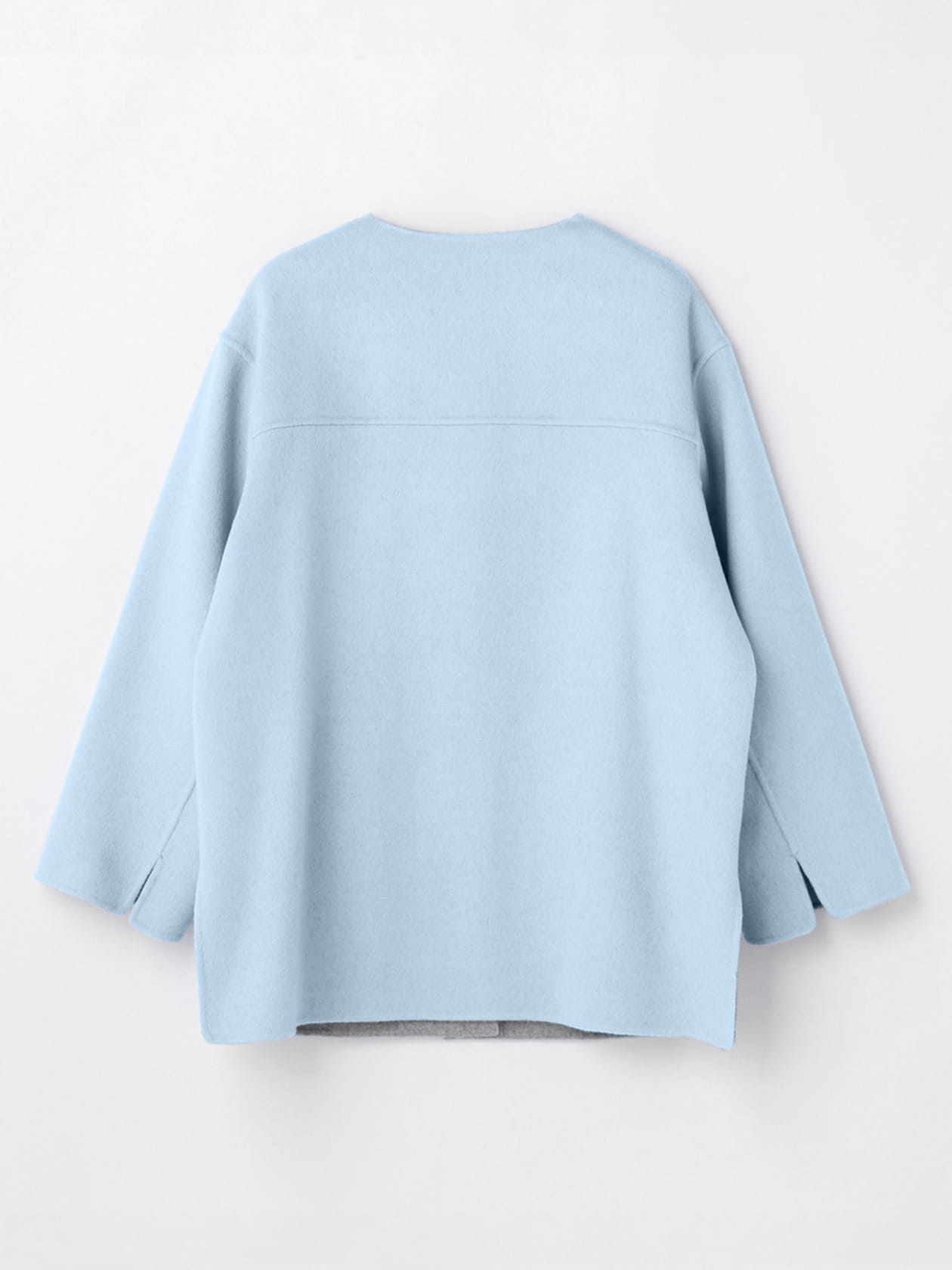 バイカラーダブルフェイス 2WAYコート