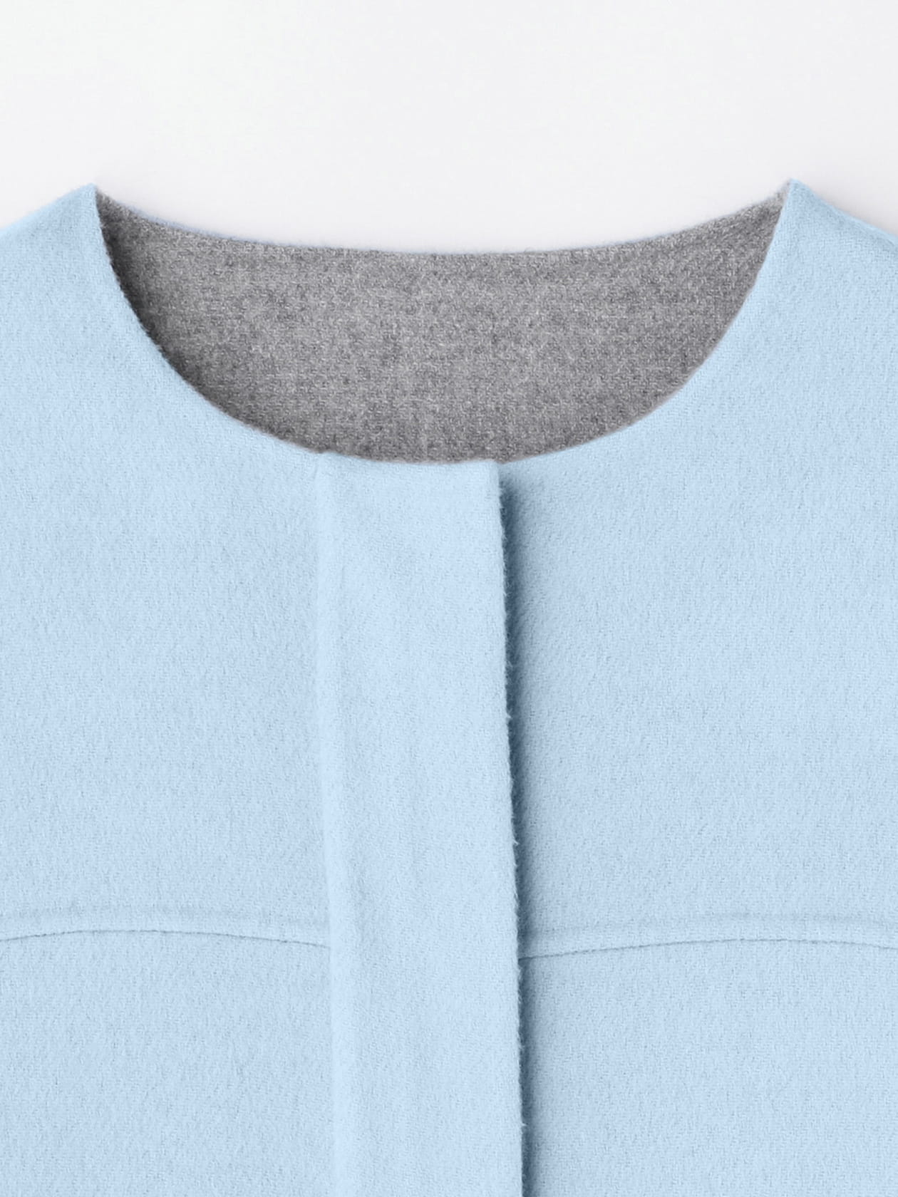 バイカラーダブルフェイス 2WAYコート