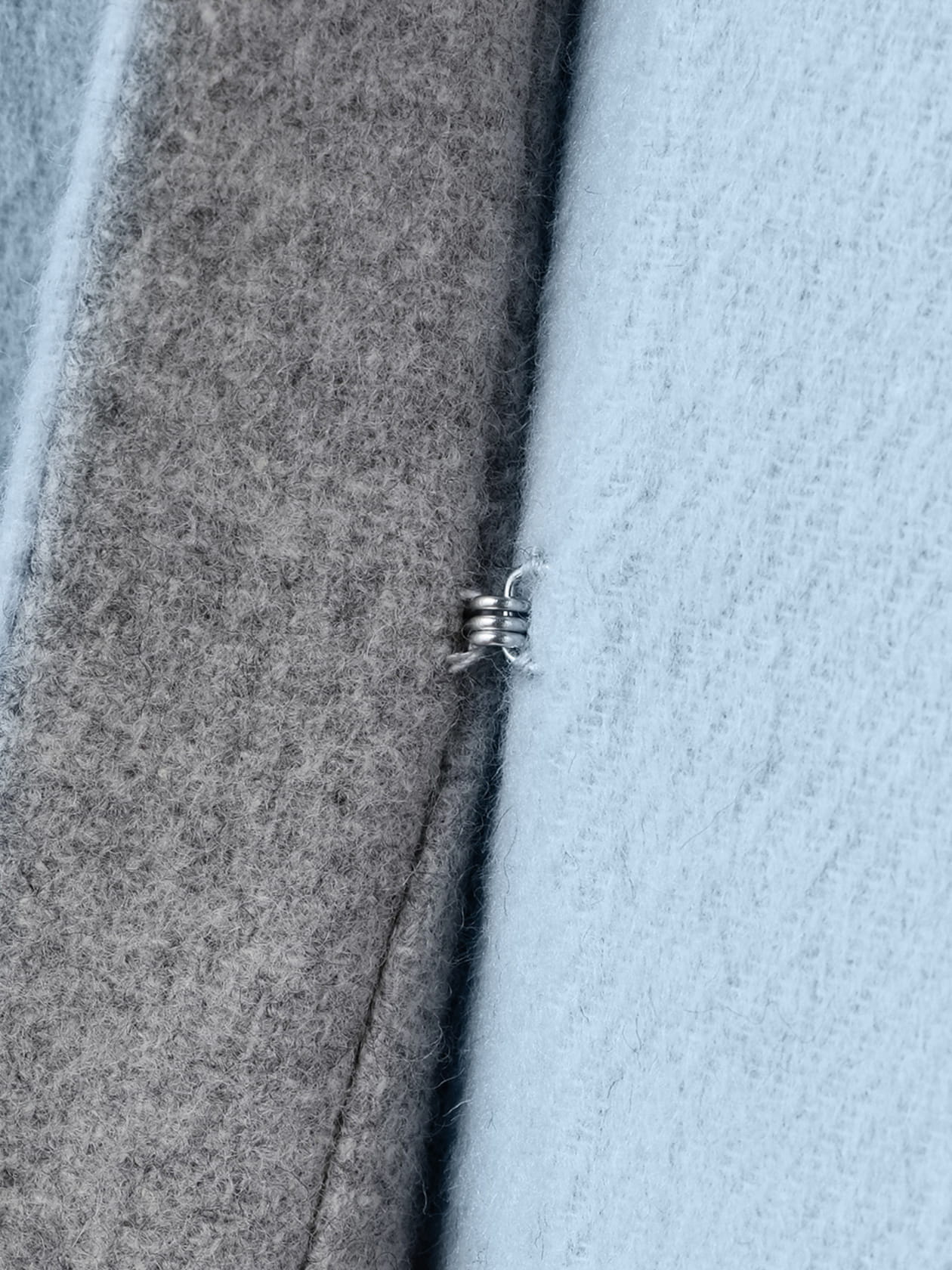 バイカラーダブルフェイス 2WAYコート