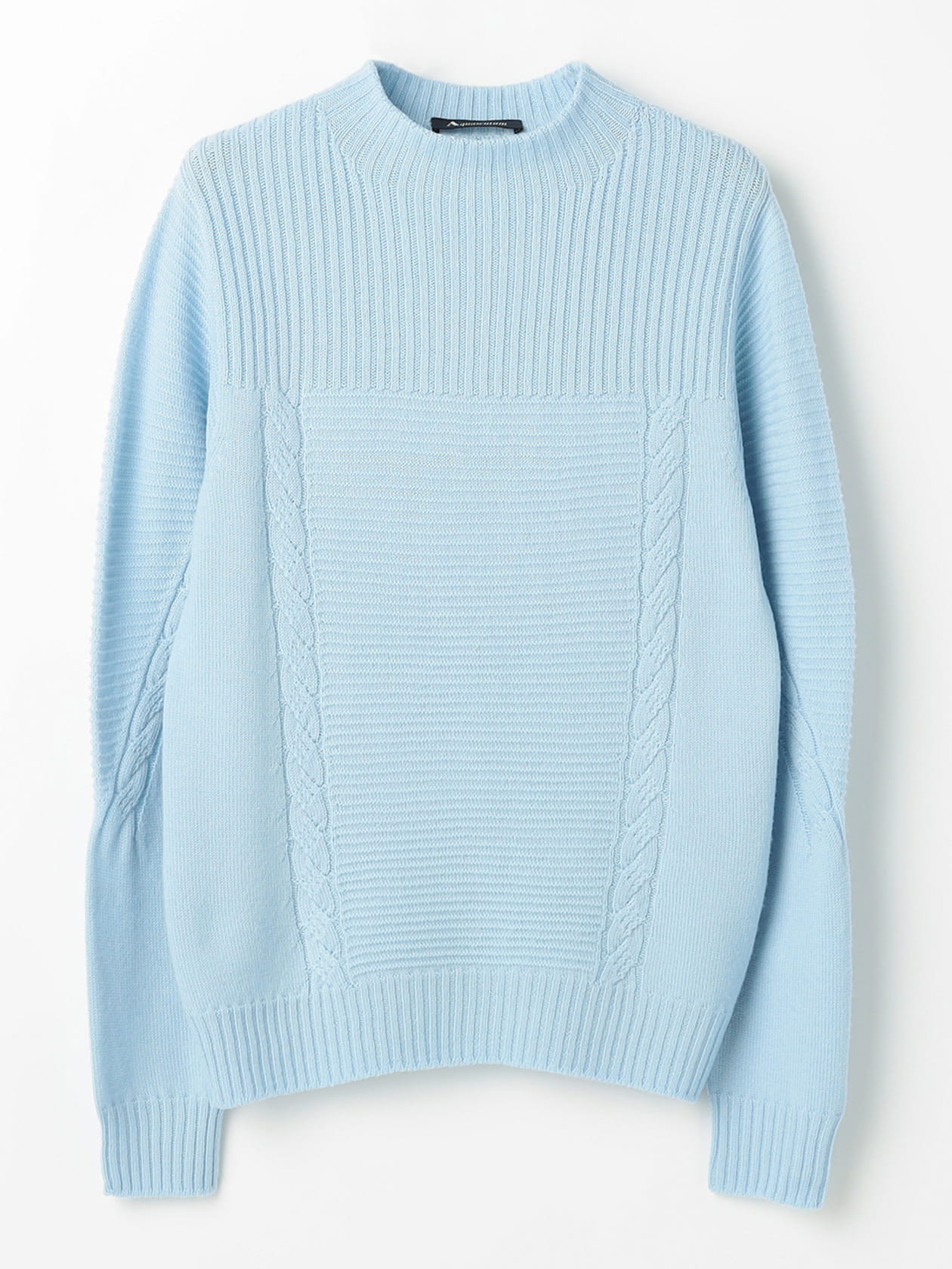 新品/50%off】 Aquascutum ケーブルフルジップアップニット