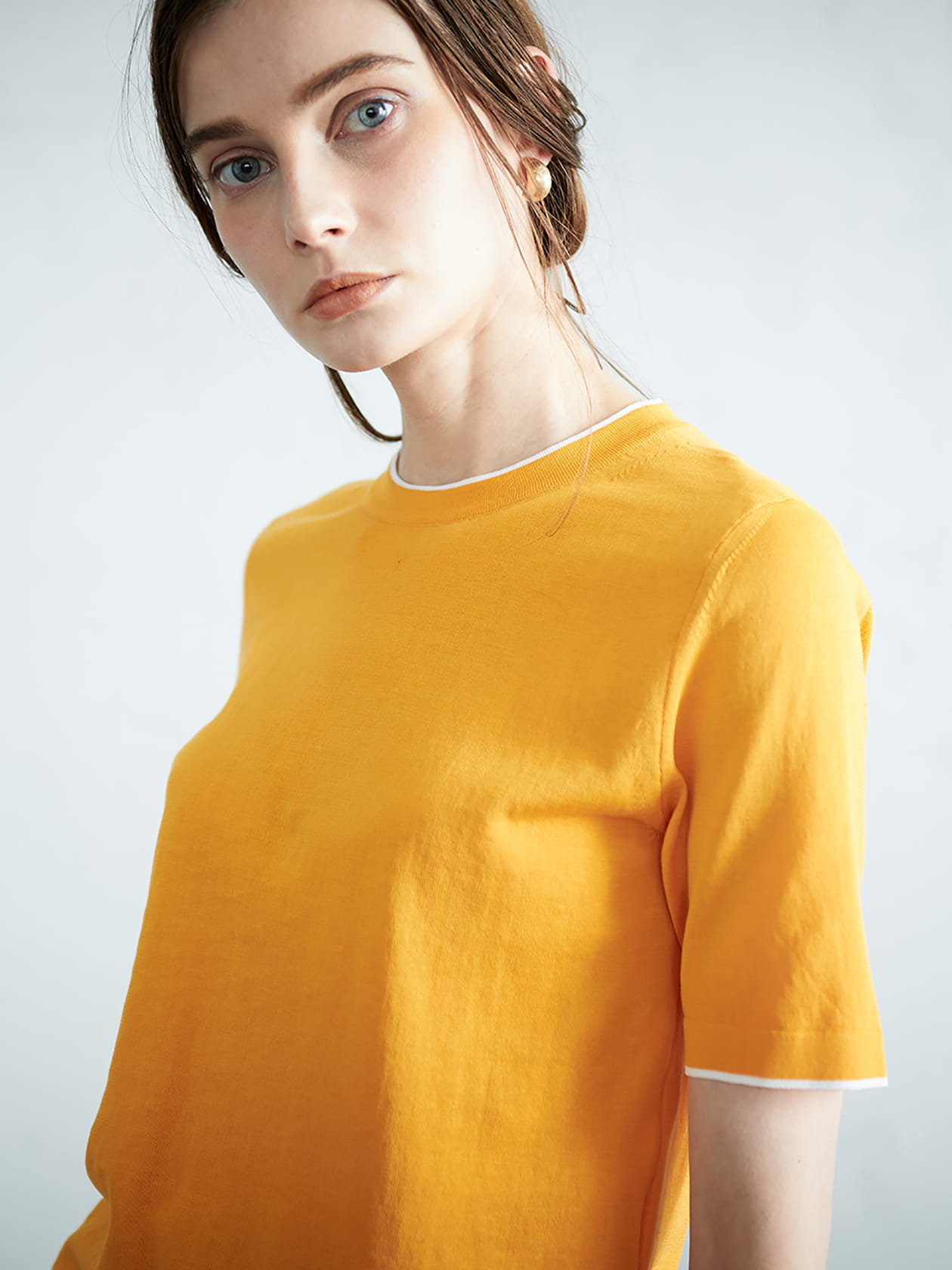 ハイツイストコットンボックスVNトップス SALE 50%OFF】THE SHINZONE(ザ・シンゾーン) HIGH TWISTED COTTON KNIT
