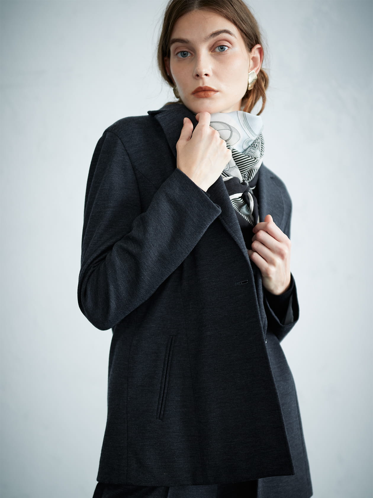 セットアップ対応】ストレッチポンチ ジャケット