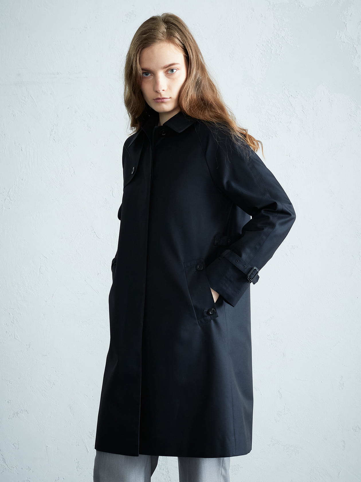 BASIC SINGLE TRENCH COAT