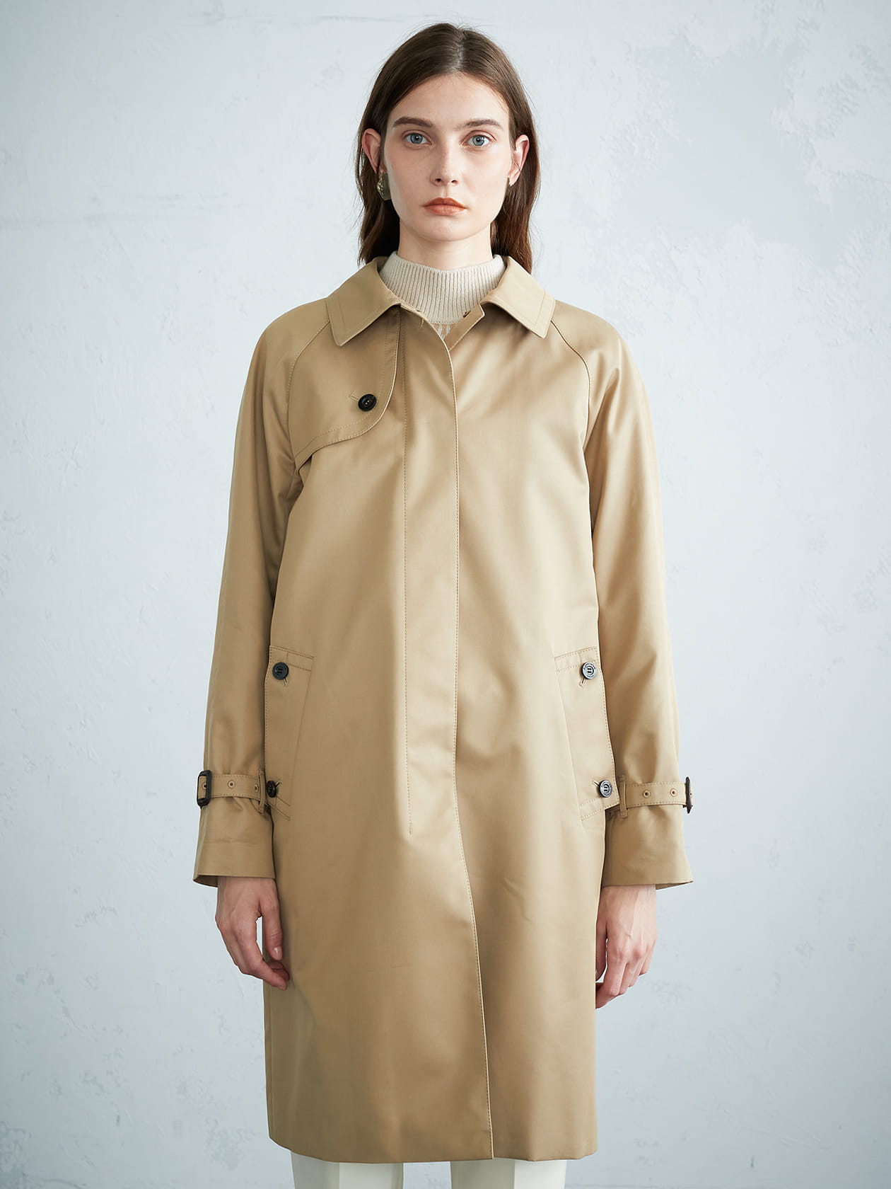 BASIC SINGLE TRENCH COAT