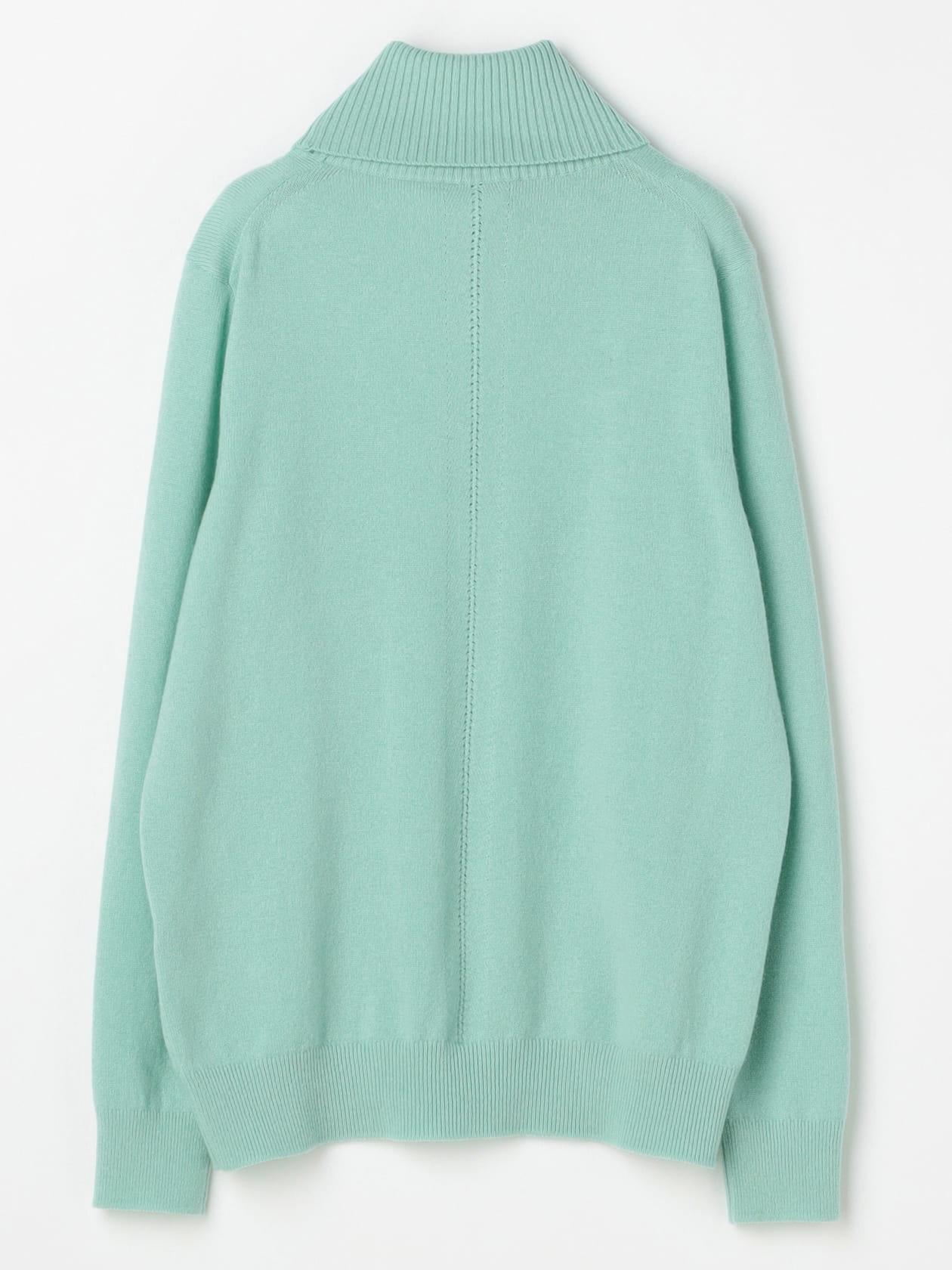 ピュアカシミヤ タートルニット