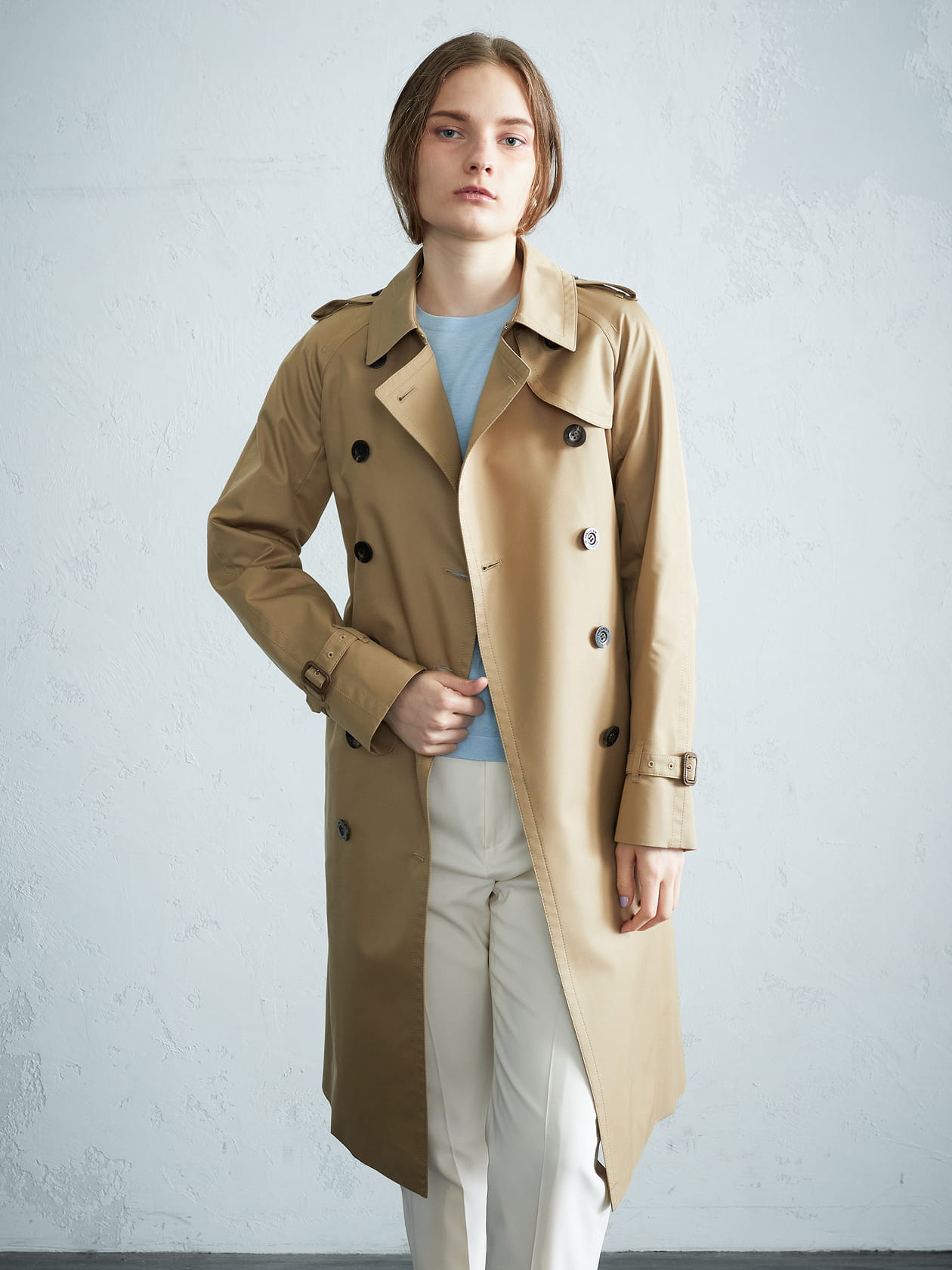 Aquascutum BASIC TRENCH COAT LONG新品未使用どうぞ宜しくお願い致します