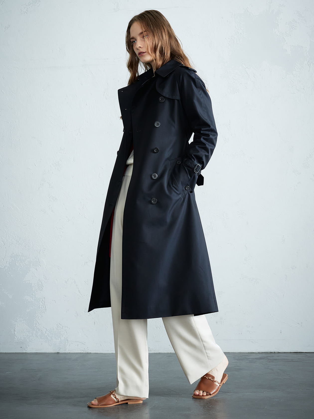 BASIC TRENCHCOAT MAXI