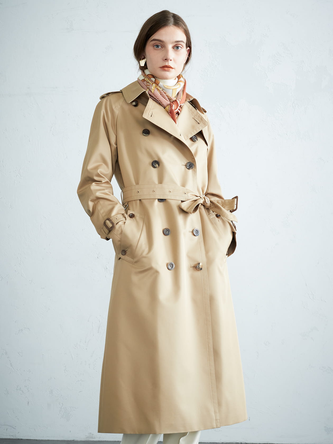 BASIC TRENCHCOAT MAXI