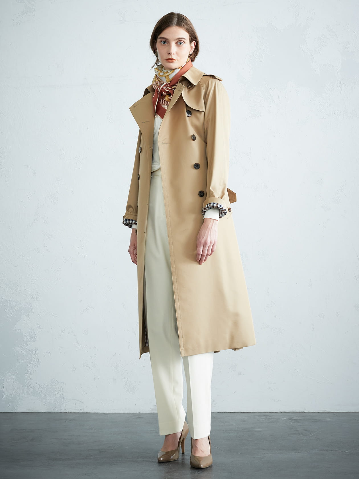 BASIC TRENCHCOAT MAXI