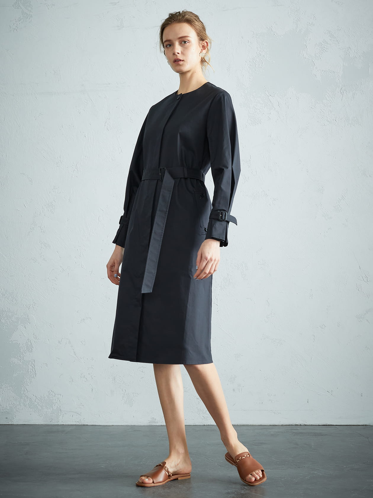 トレンチデザインドレス