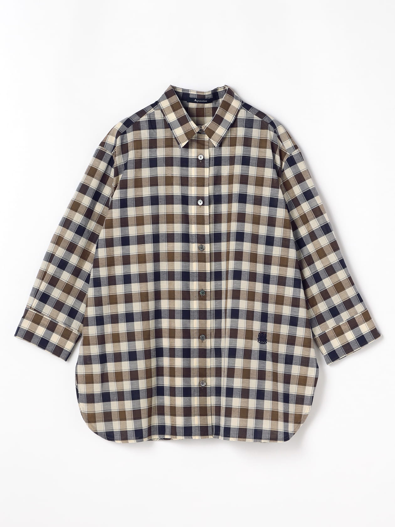 シアークラブチェックシャツ