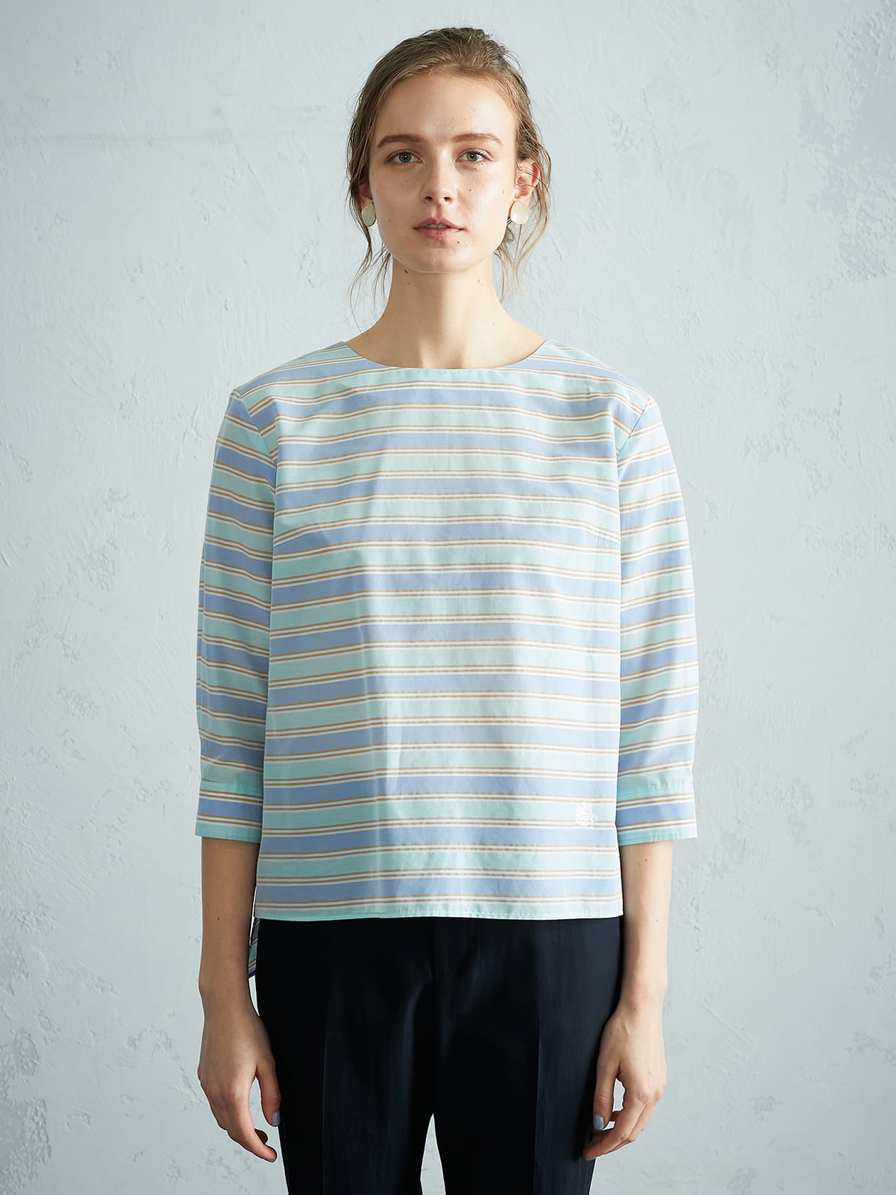 【38?】AQUASCUTUM インバネス　千鳥格子 38?】AQUASCUTUM インバネス 千鳥格子 38?】AQUASCUTUM