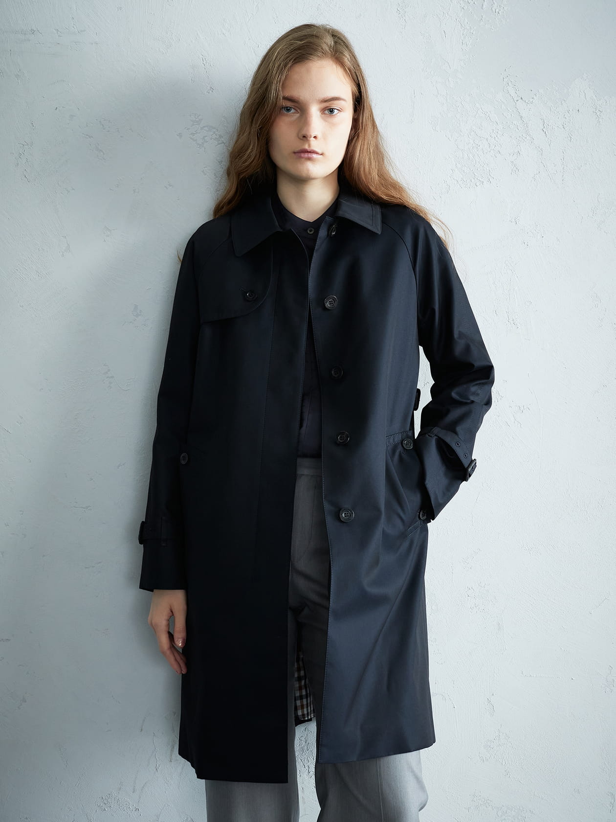 BASIC SINGLE TRENCH COAT