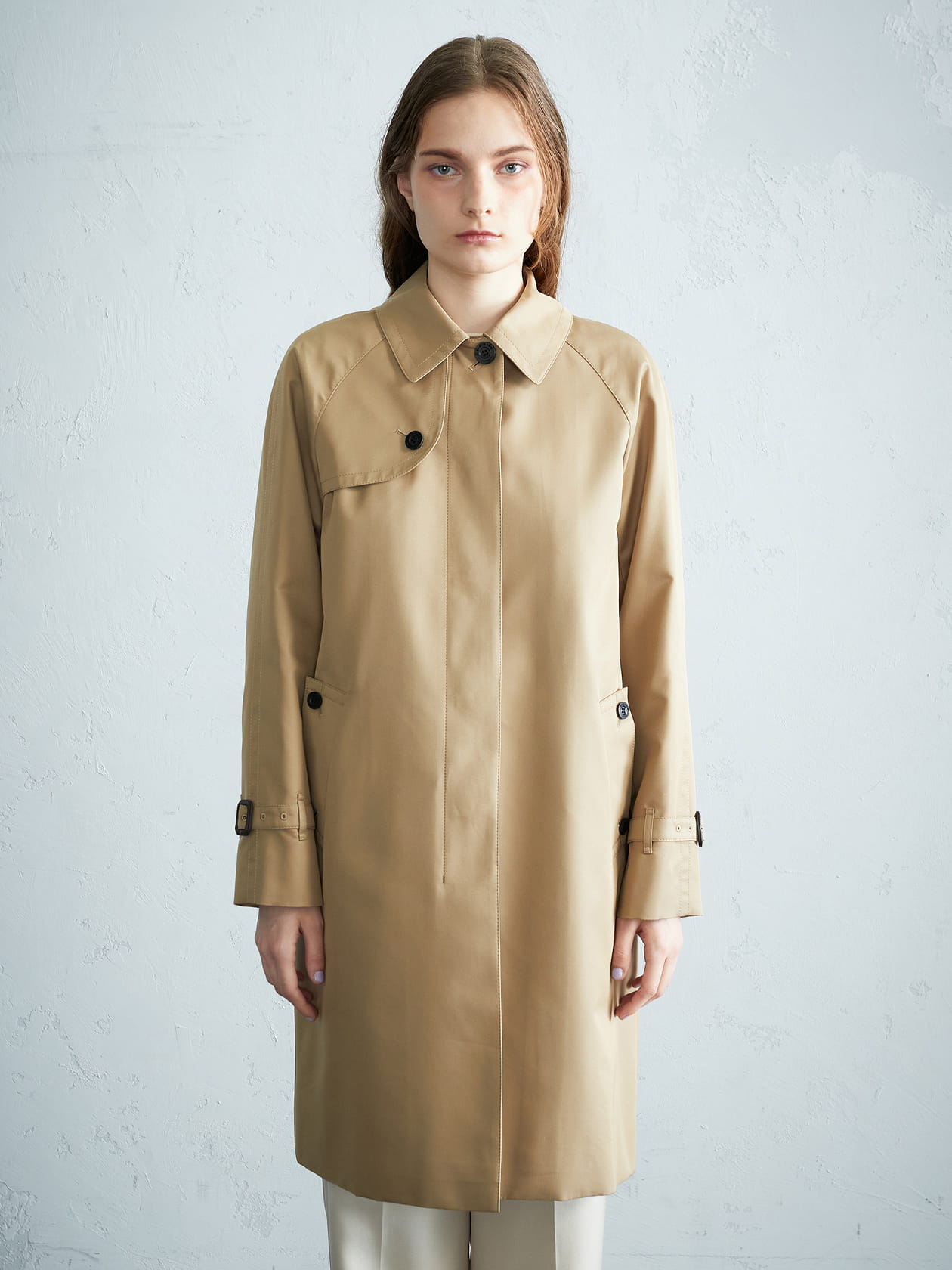 BASIC SINGLE TRENCH COAT