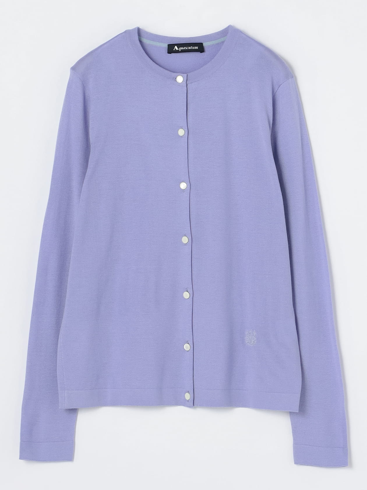 コットンシルク ハイゲージカーディガン