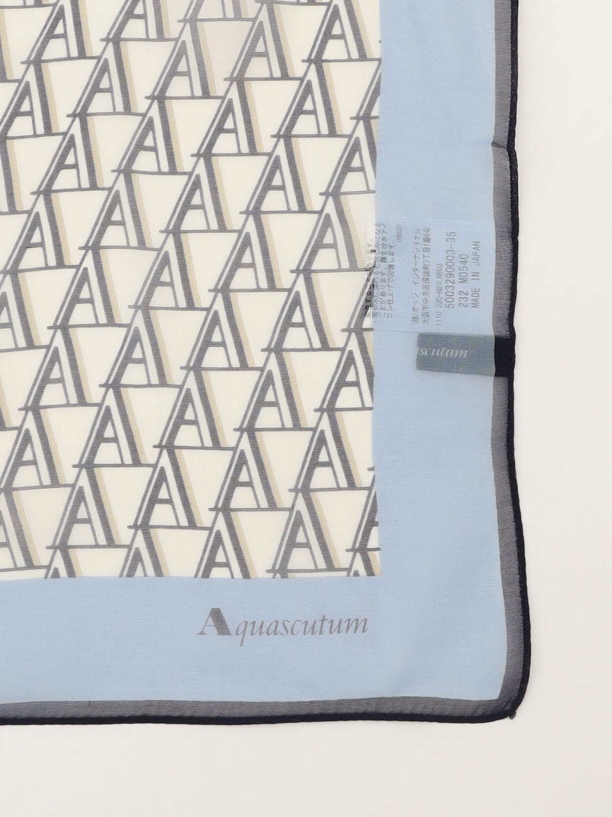 【直営・関税送料込】Anagram スカーフ EMBROIDERY(FMQ-162) - 伝統横濱スカーフMarca(マルカ)公式