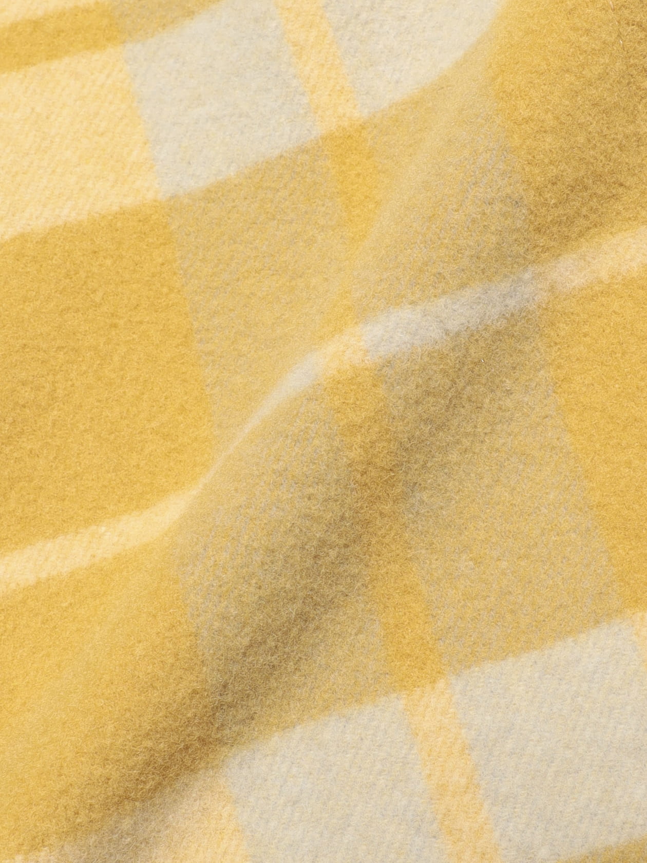 ブロックチェックダブルフェイスコート