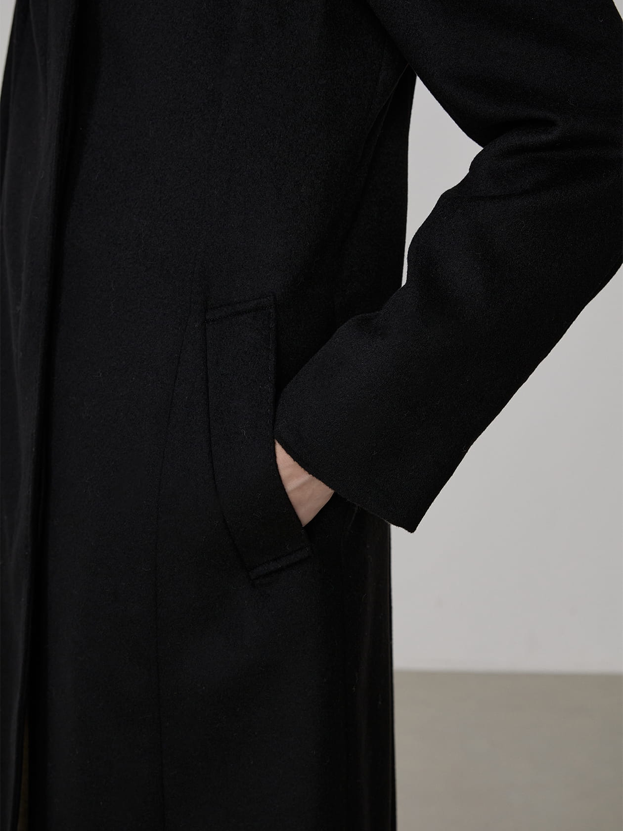 Aquascutum / カシミヤステンカラーコート カシミヤ ステンカラーコート