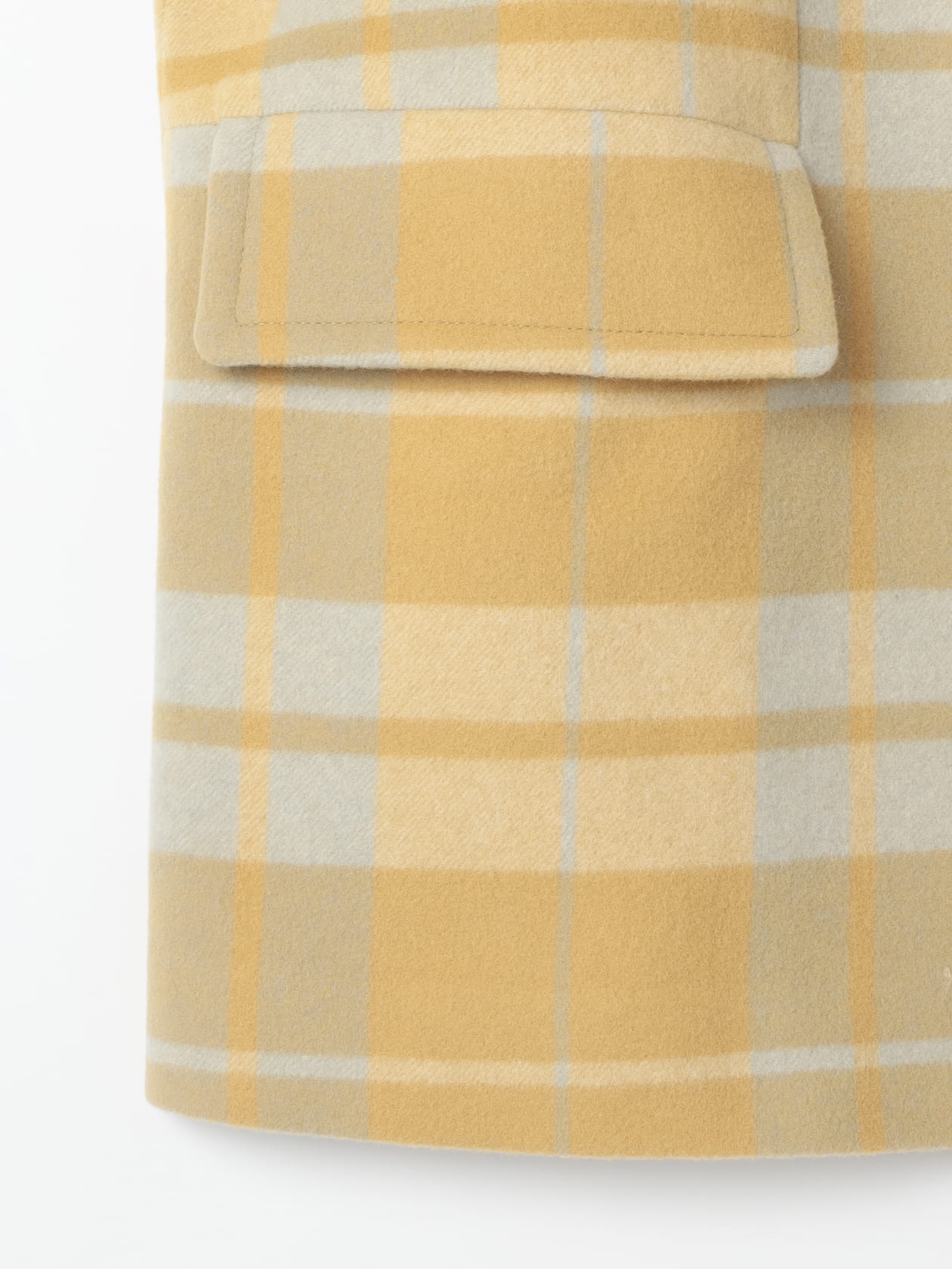 ブロックチェックダブルダブルフェイス