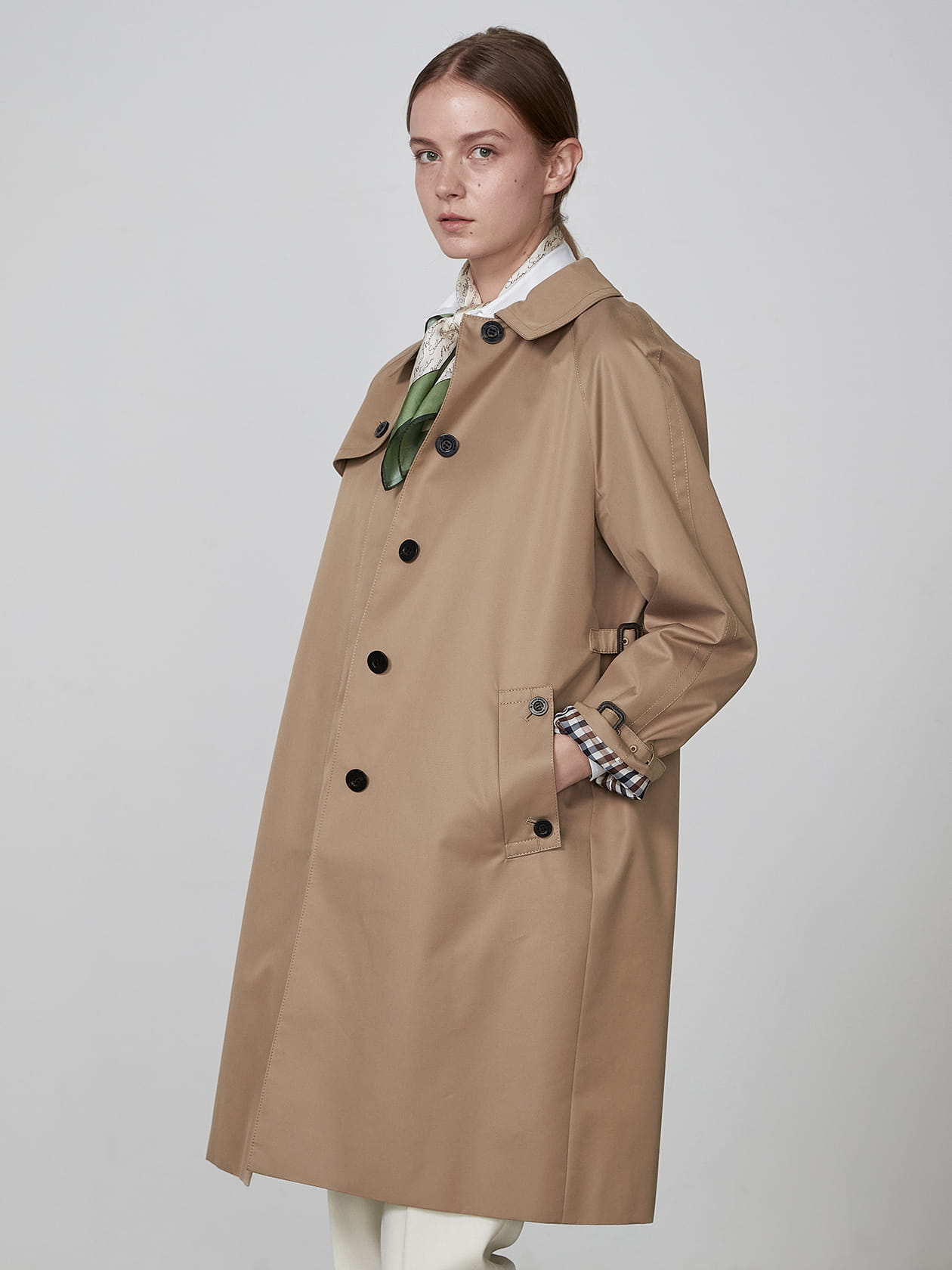 BASIC SINGLE TRENCH COAT