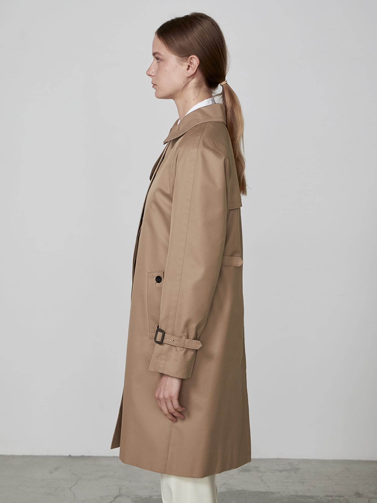 BASIC SINGLE TRENCH COAT