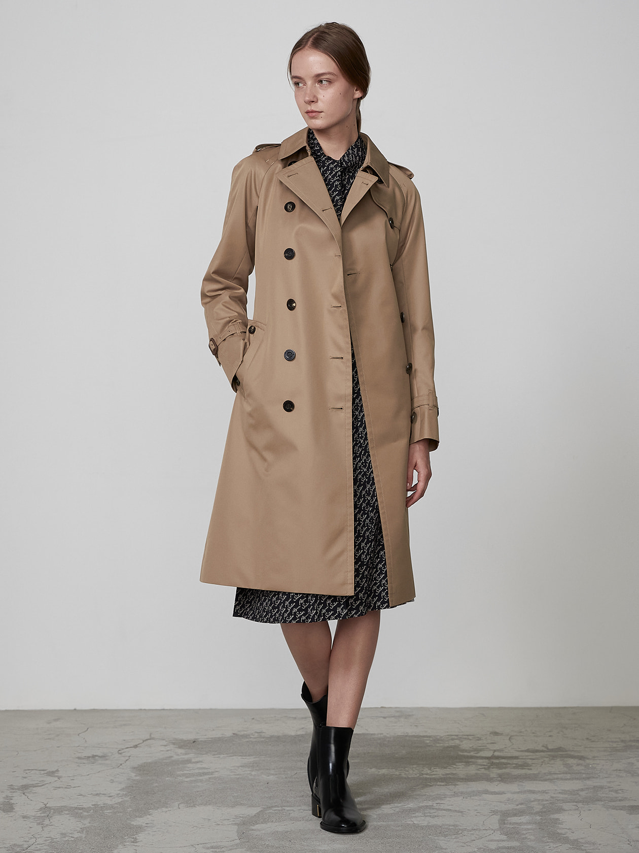 BASIC TRENCH COAT LONG