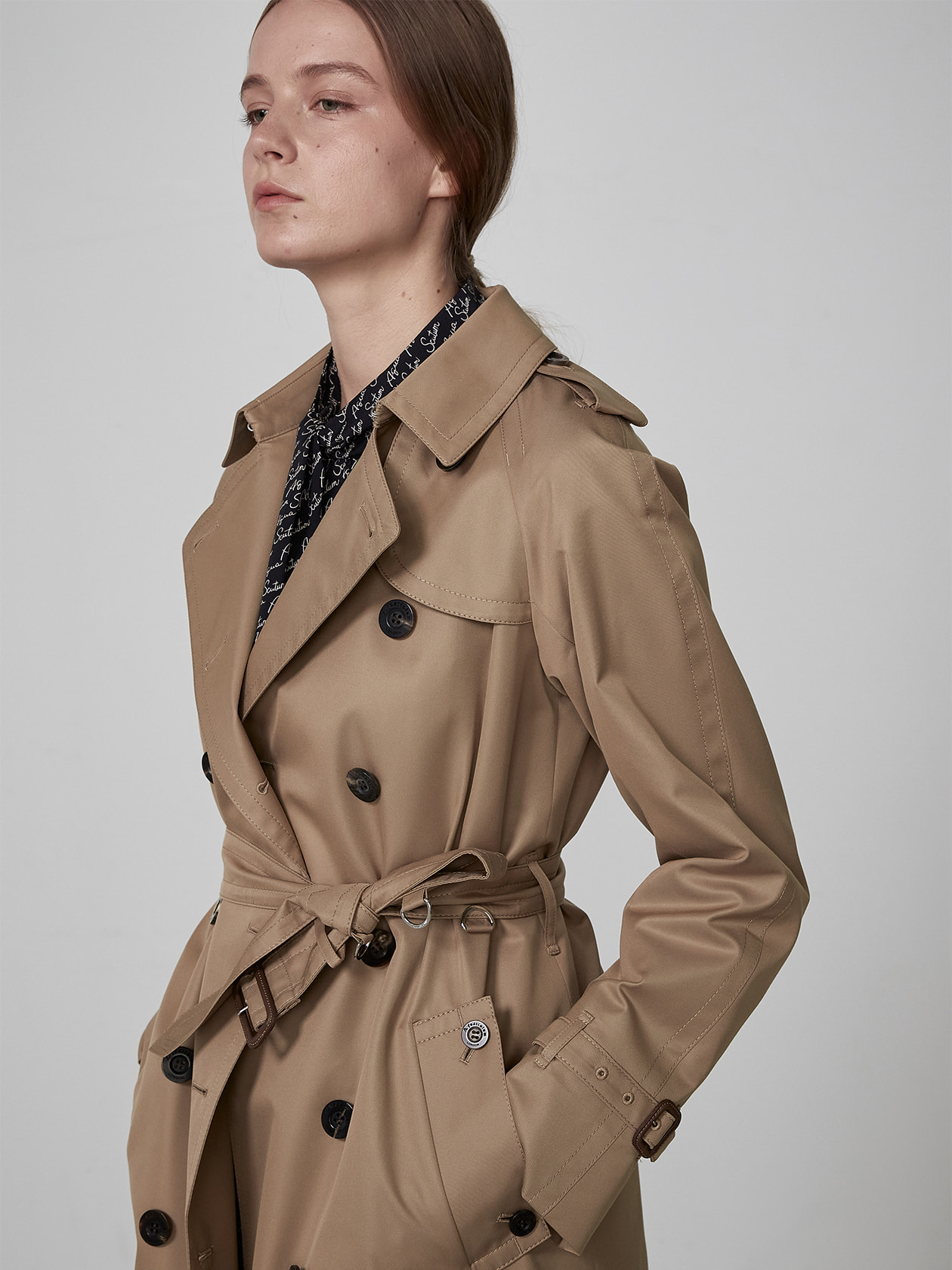 BASIC TRENCH COAT LONG