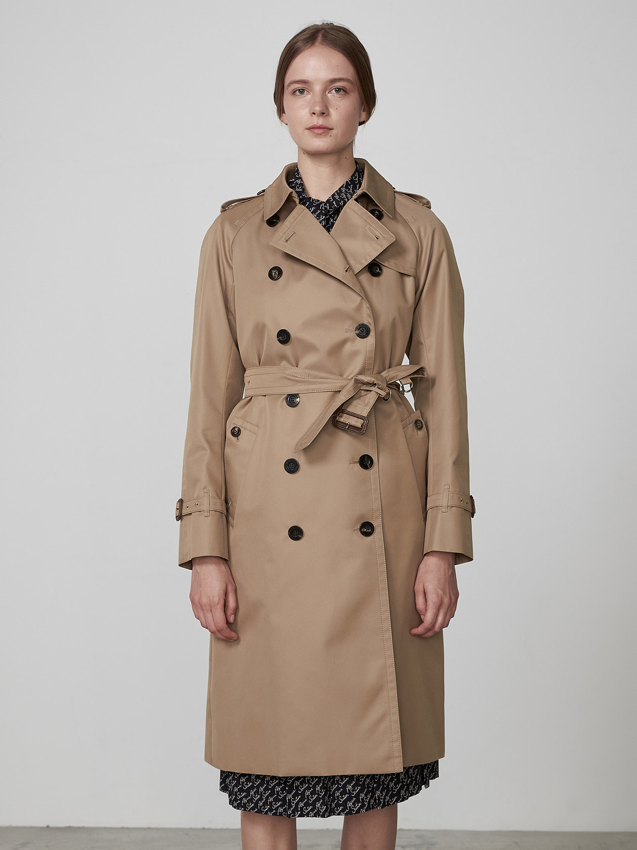 BASIC TRENCH COAT LONG