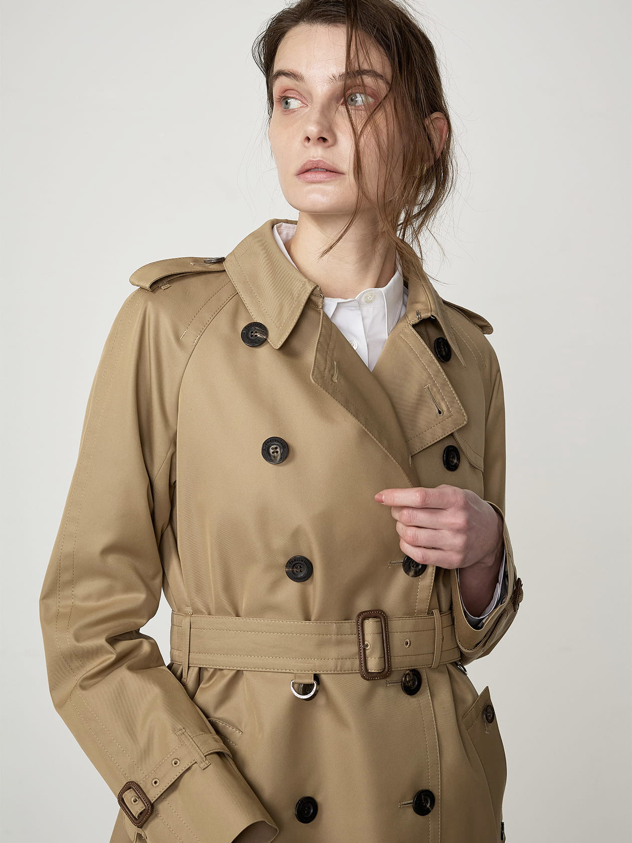 BASIC TRENCH COAT LONG