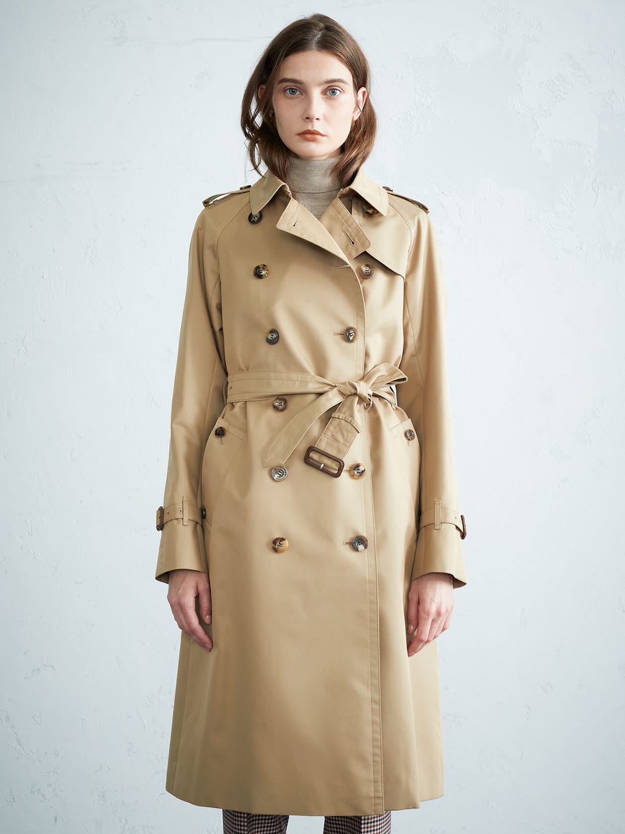 BASIC TRENCH COAT LONG