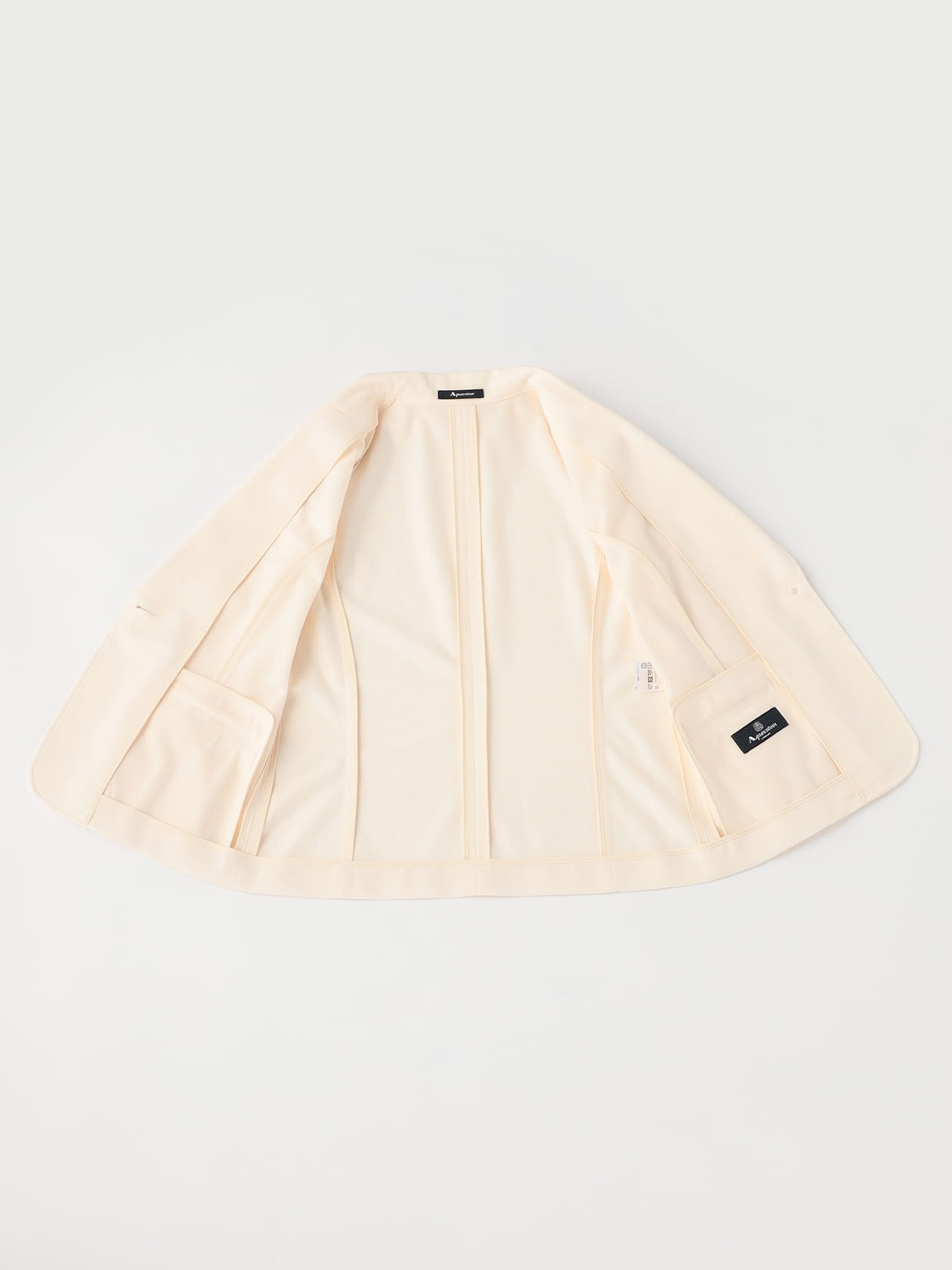 Aquascutum リネンカノコジャケットスリムフィット チノパン ピンク