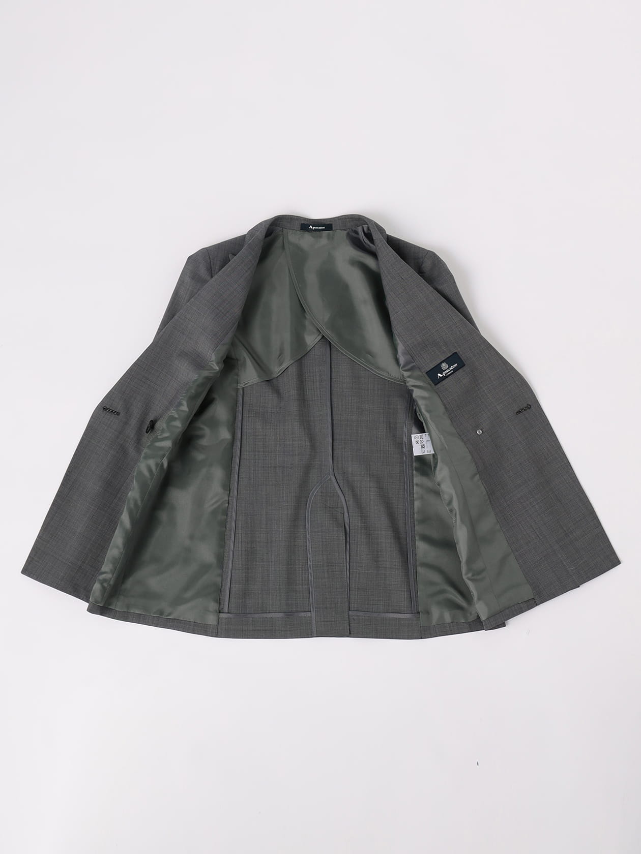 ウールシルク Wブレストジャケット