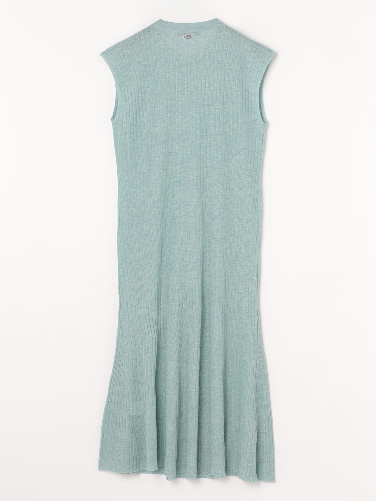 リブニットワンピース