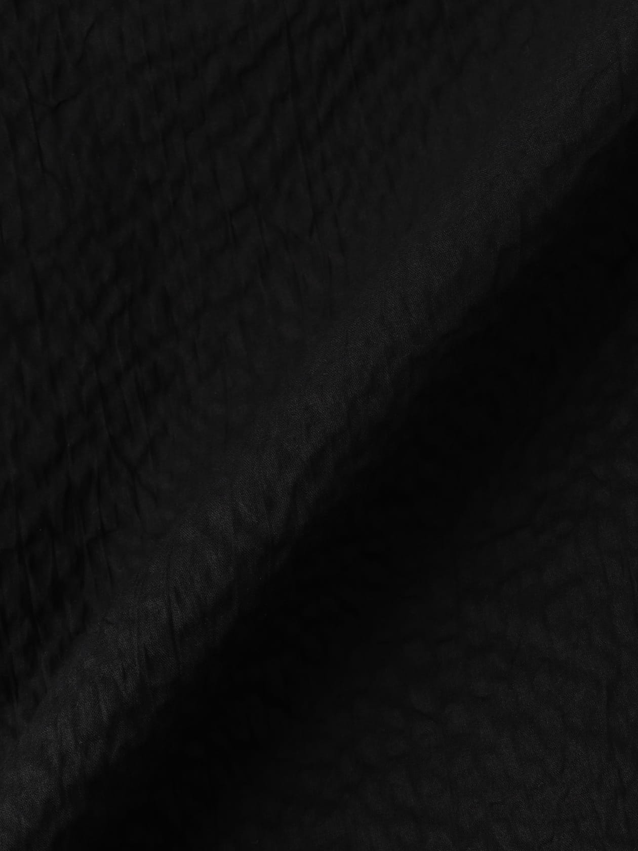 パフスリーブフレアブラウスー総柄BLACKー パフスリーブフレアブラウスー総柄BLACKー レディース