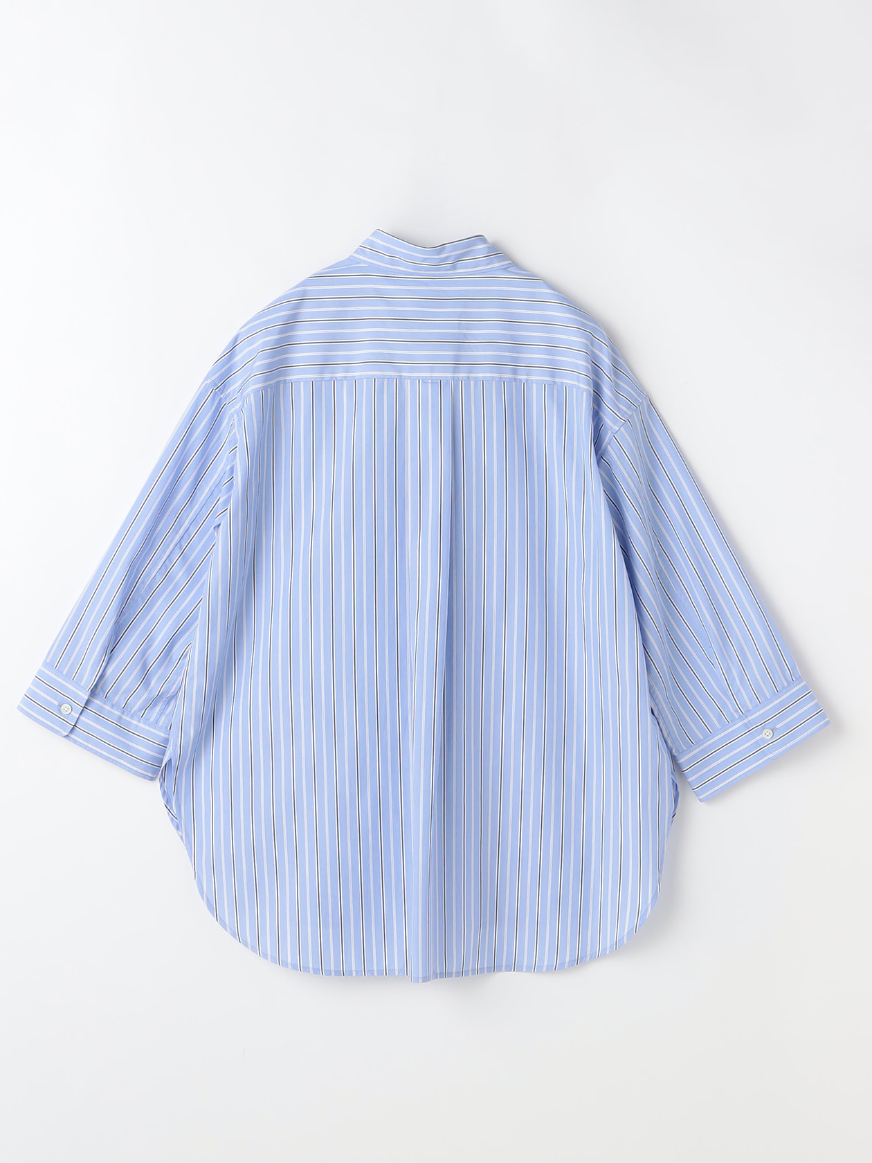 santaku ロンドンストライプシャツ Nikkei magazine掲載】ロンドンストライプ柄 シャツ(トップス