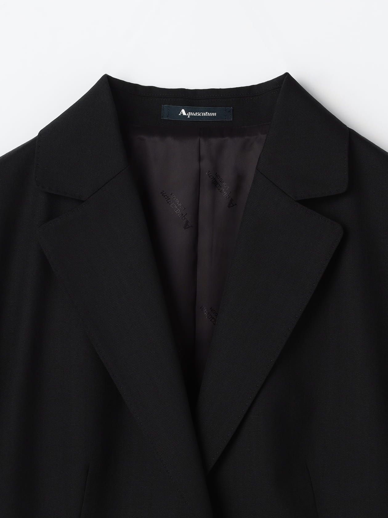 名作 H BEAUTY&YOUTH ウールシルクジャケット XL テーラード 黒 セットアップ対応】ウールシルクシャドージャケット