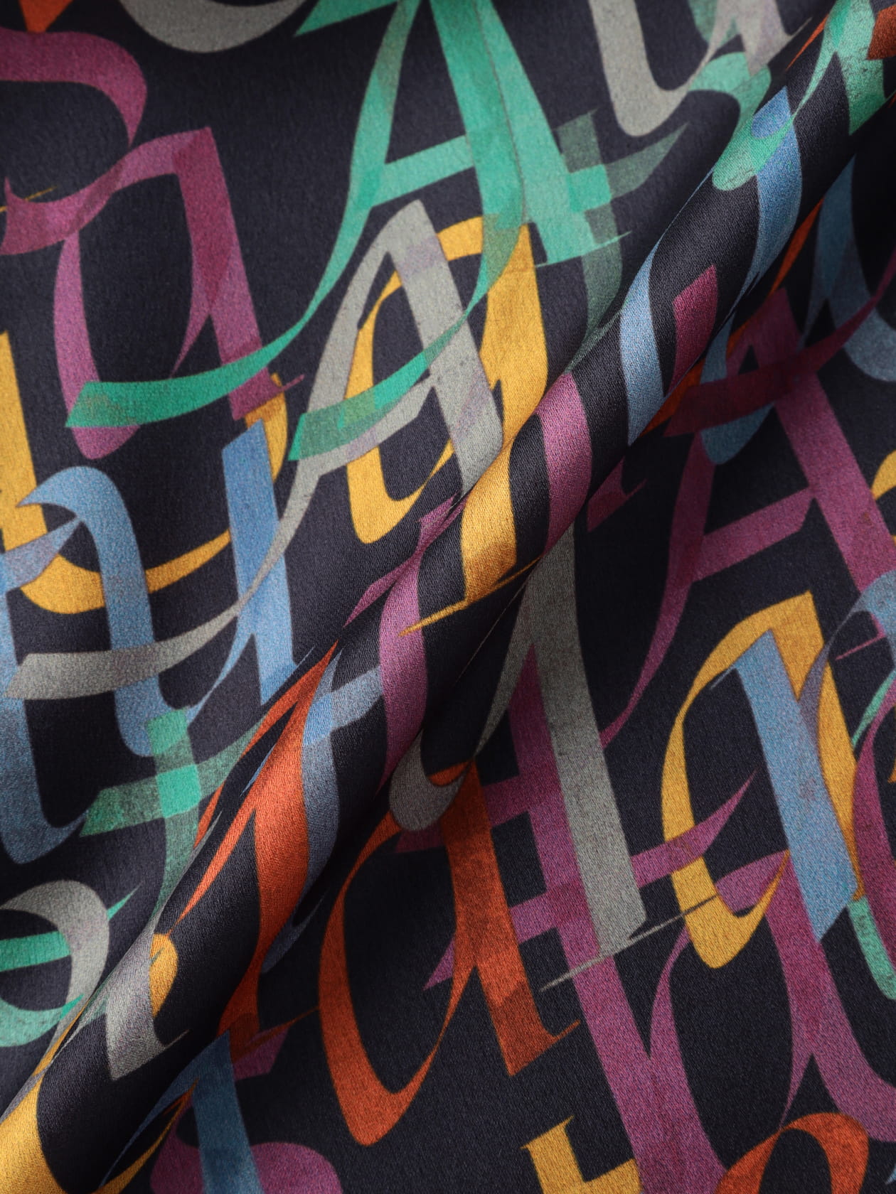 パドカレ カリグラフィー柄ブラウス パドカレ カリグラフィー柄ブラウス 送料 無料 通販