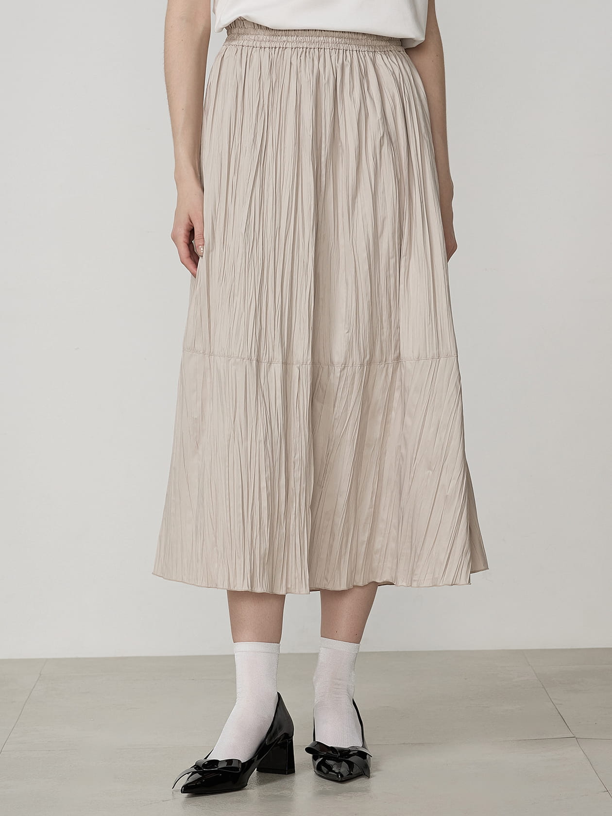 ワッシャータフタスカート