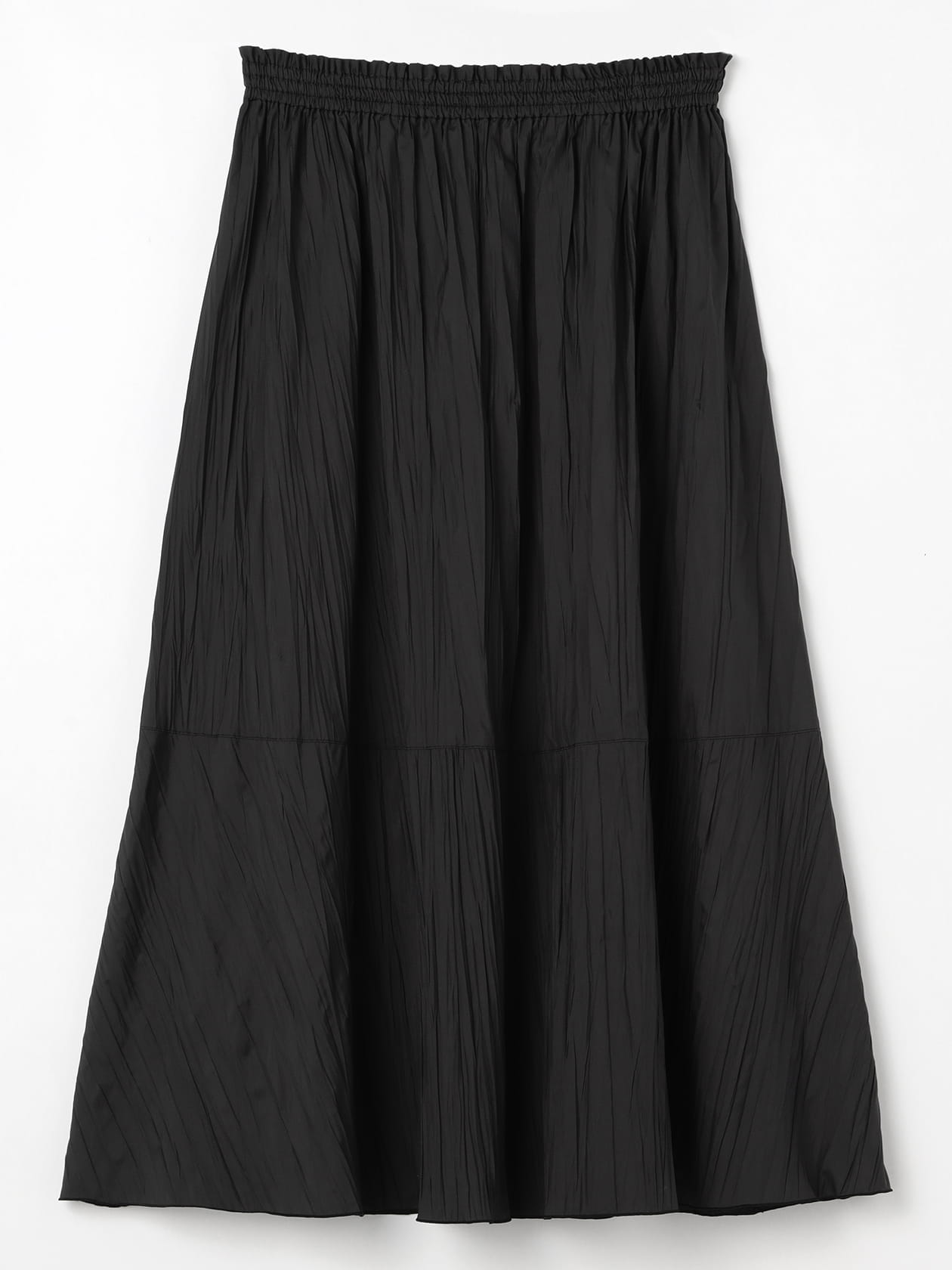2025ss タグ付 ESSENTIAL ライトワッシャータフタスカート 38 ESSENTIAL / ライトワッシャータフタスカート BOTTOMS Night STORE