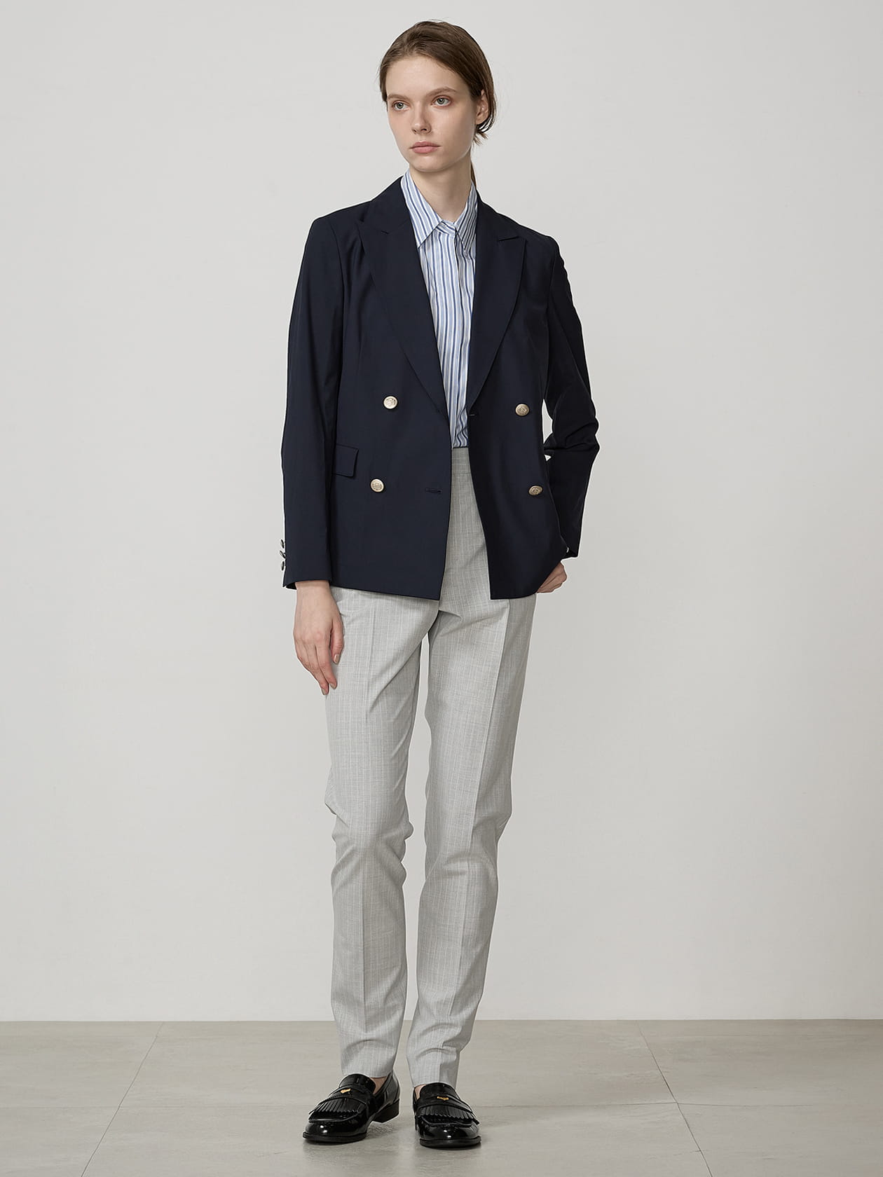 tapwater woolストライプパンツ MEN】ストライプ柄 パンツ / 23区GOLF | ファッション通販