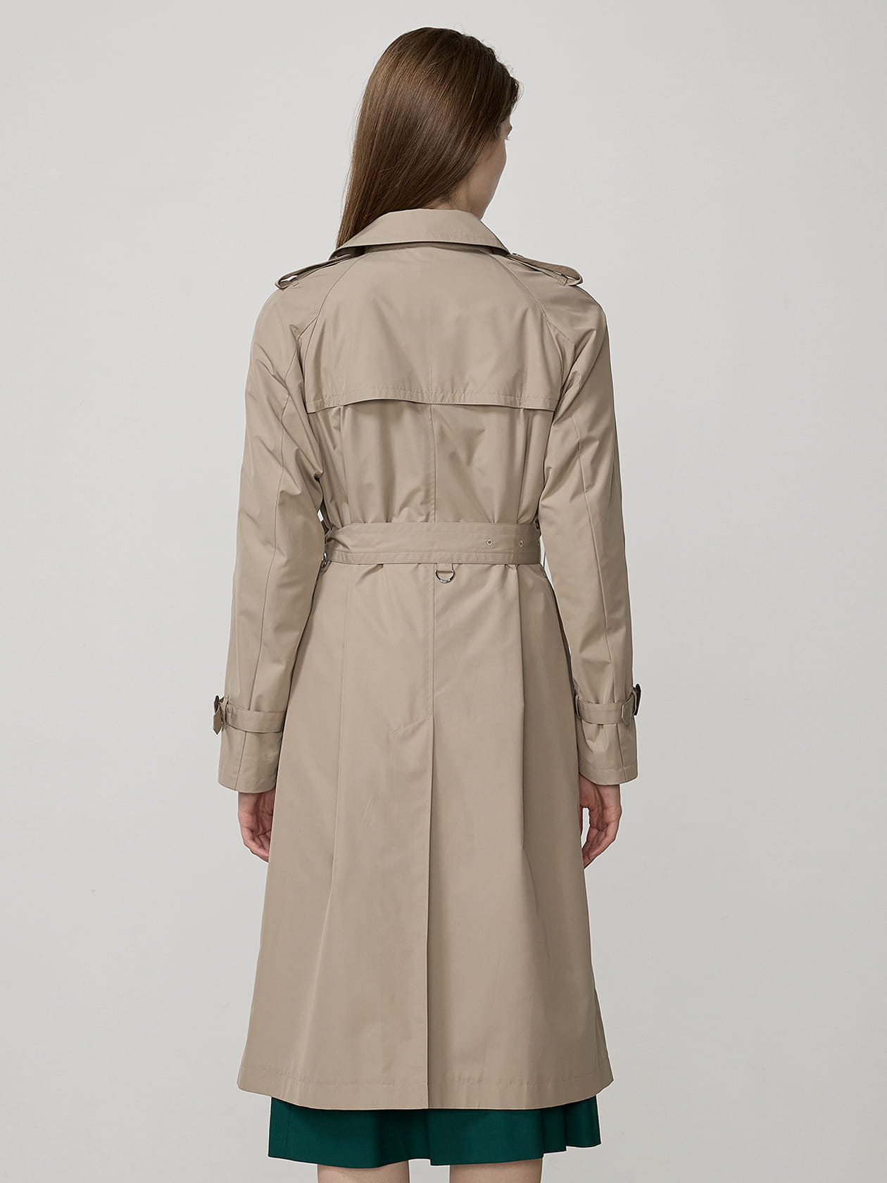 SORELAタフタ トレンチコート