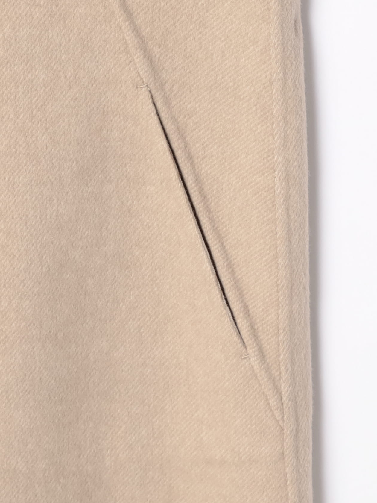 カシミヤブレンドチェックリバーシブルコート