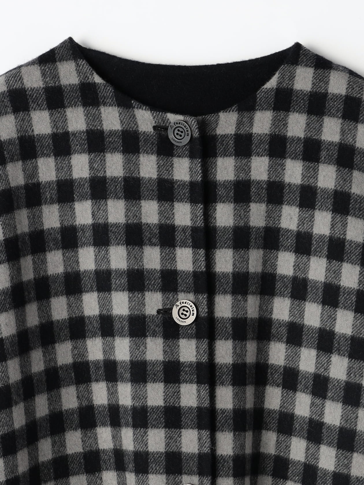 カシミヤ リバーコート