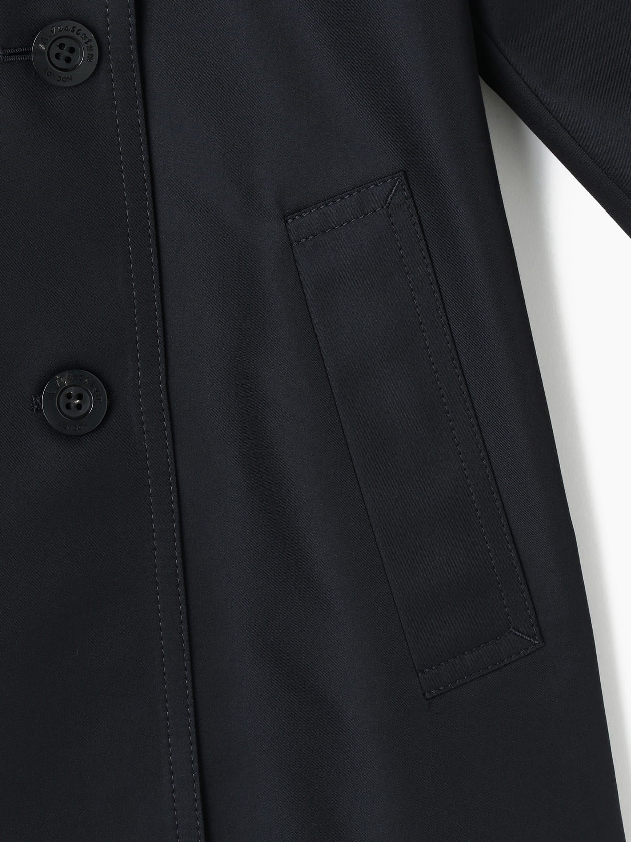 A LINE TRENCH COAT