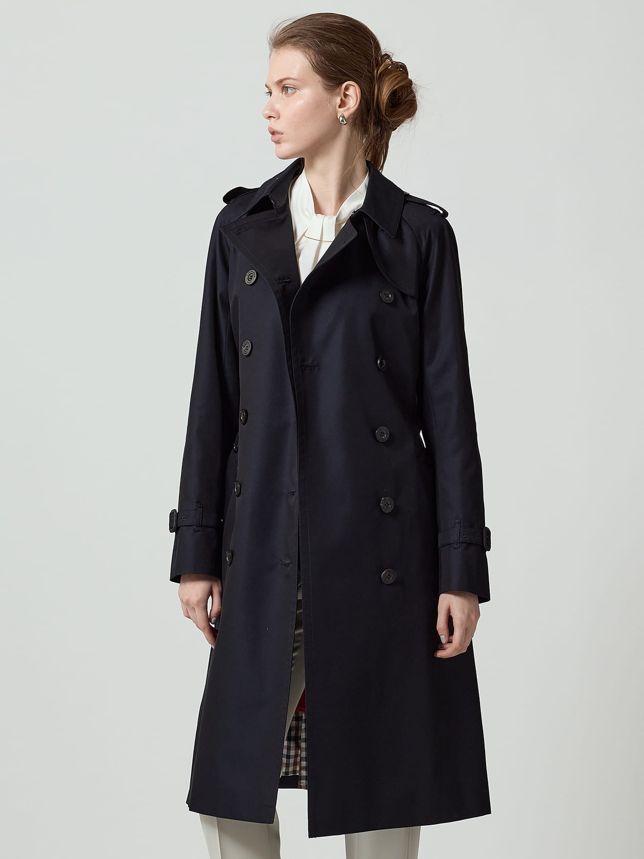 BASIC TRENCH COAT LONG