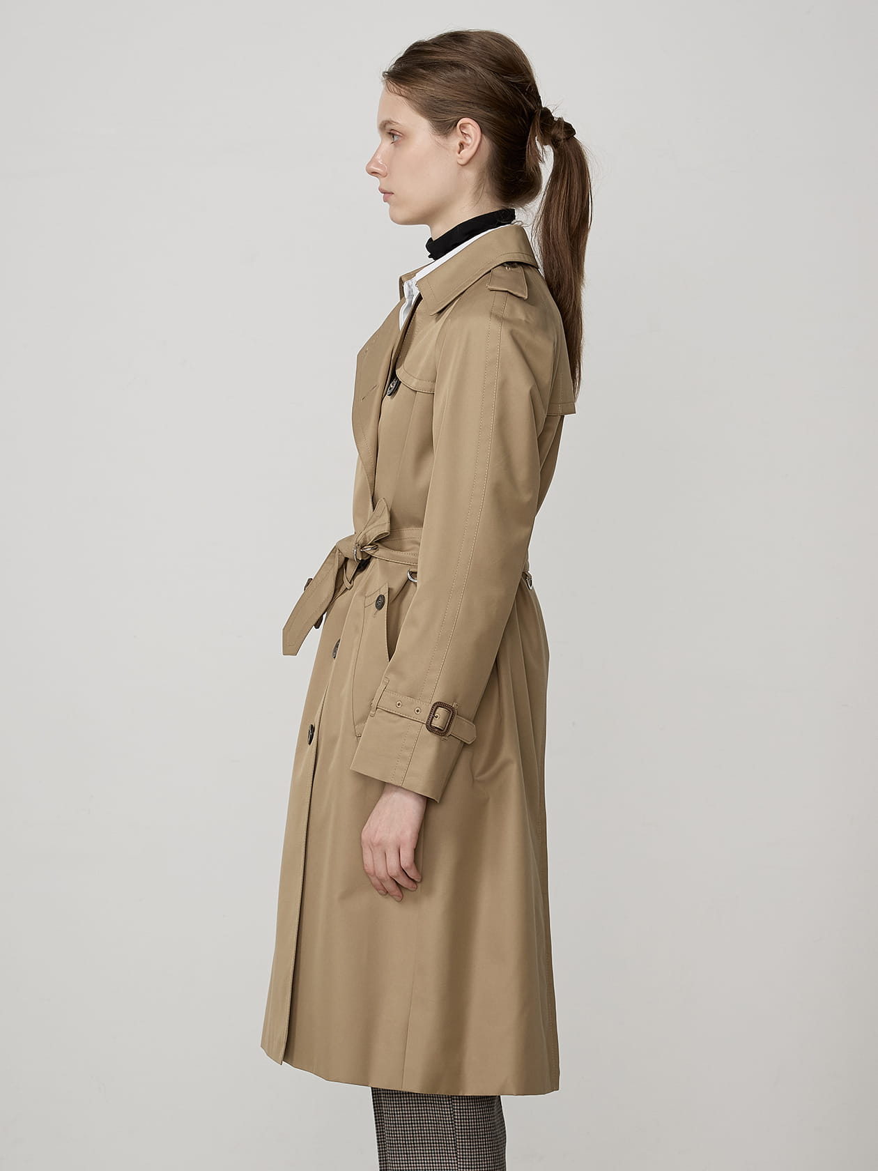 BASIC TRENCH COAT LONG