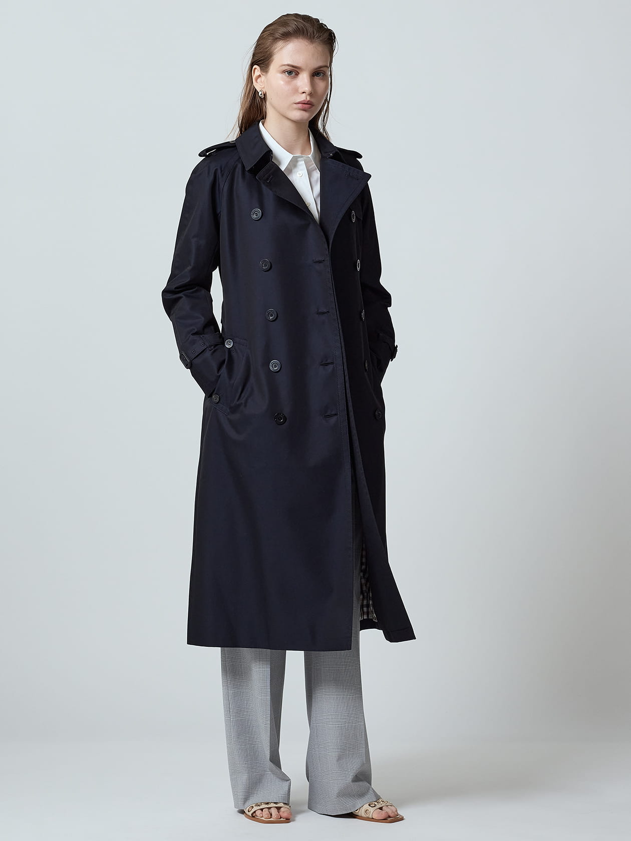 I‘m here/tac:tac TRENCH COAT トレンチコート I'm here/tac:tac TRENCH COAT トレンチコート