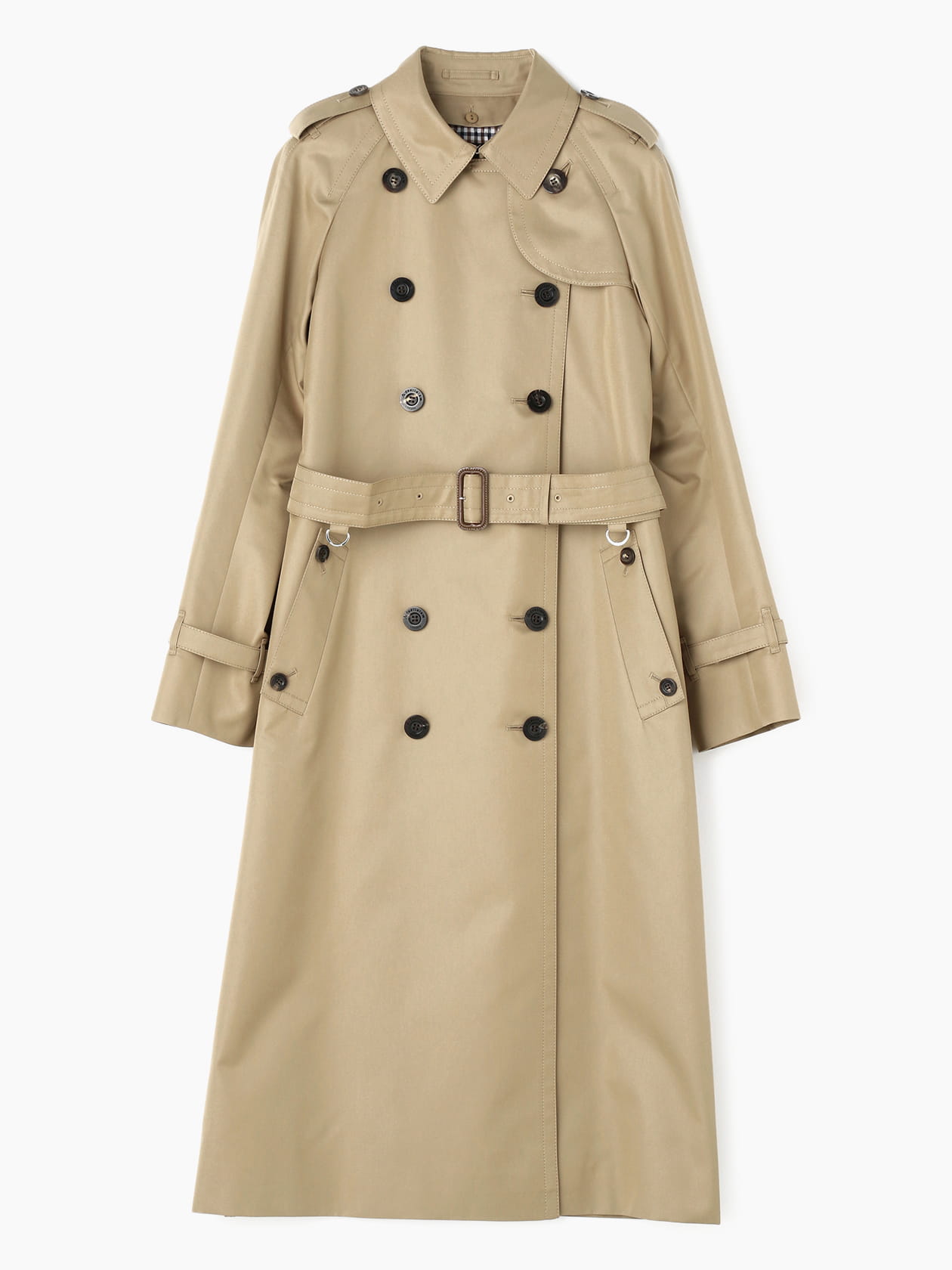 BASIC TRENCH COAT MAXI