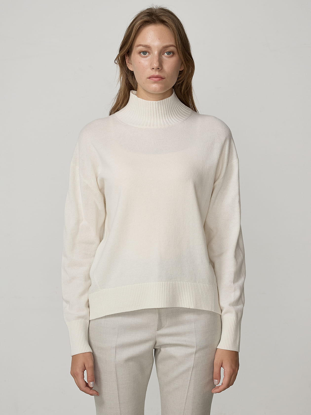 定価4.6万✨ドゥーズィエムクラス COZY Vネックニット ラクーン 白 ROOMY ニット