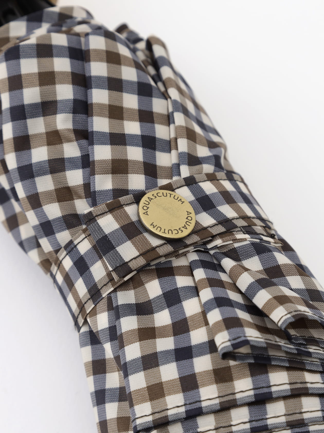 Aquascutum クラブチェック折畳傘 Aquascutum 【アクアスキュータム】アクアスキュータム クラブ